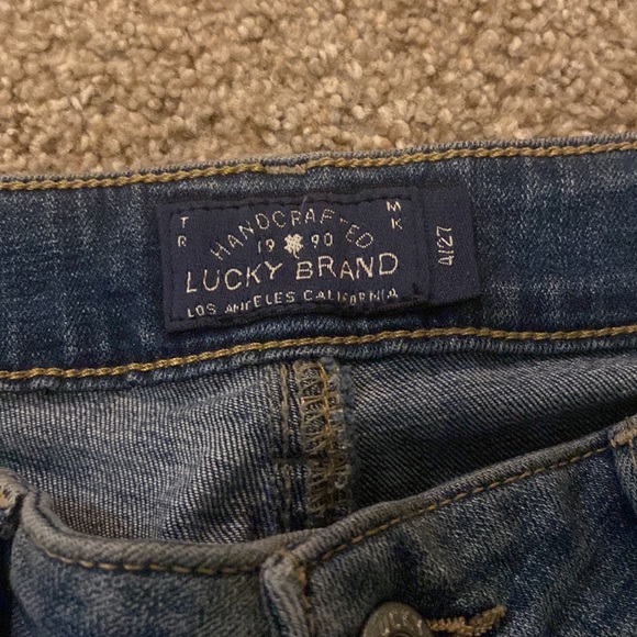 🍀Lucky jeans 🍀Lolita capri size 4 27 - Picture 2 of 6